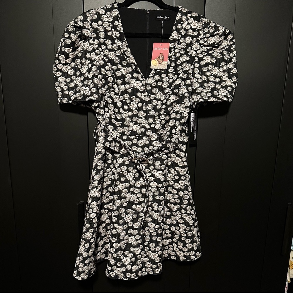 NWT Sister Jane Lavender Twist Mini Dress - Picture 6 of 10